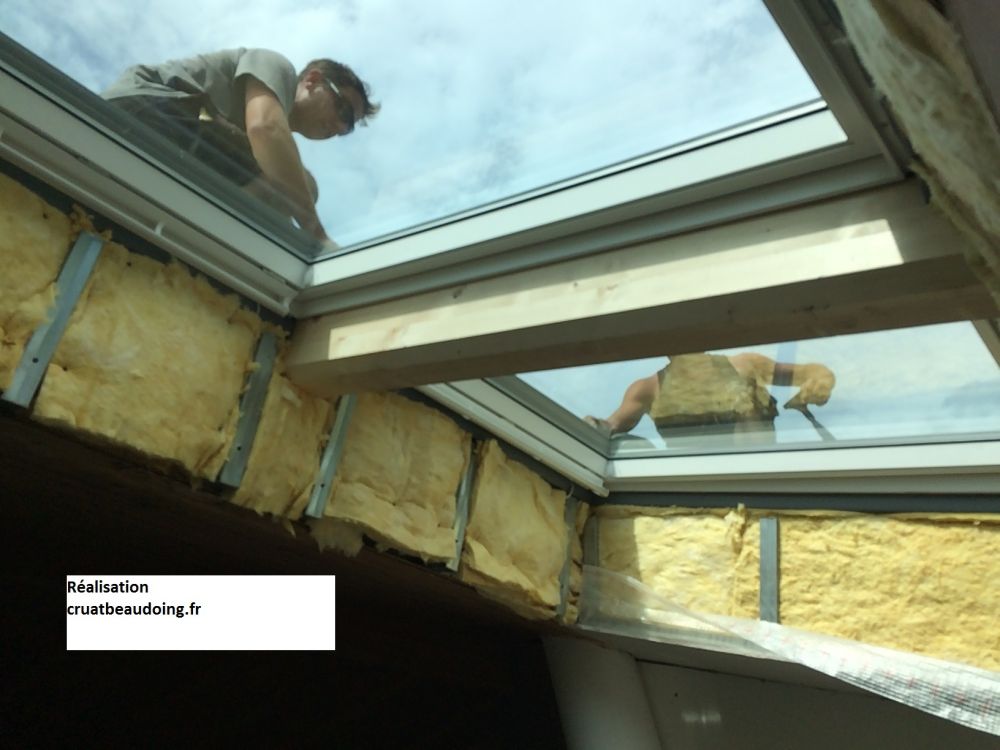Isoler des fenêtres de toit a posteriori