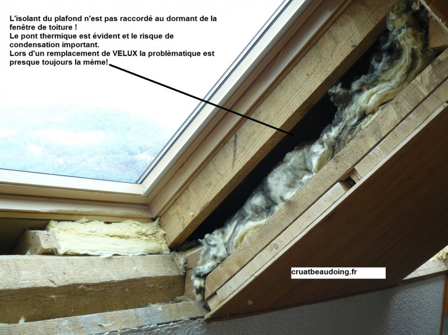 Comment choisir et remplacer l'isolation du velux (fenêtre de toit) ?